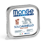 Monge. Dog Monoproteico Solo. Консервы для собак, паштет из ягненка. 0,15 кг
