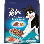 Felix. Для кошек. Двойная вкуснятина. Рыба. 0,75 кг