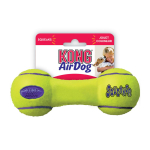 Kong. Игрушка для собак Air Dog "Гантель", средняя, с пищалкой, 17 см.