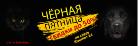Чёрная пятница на Юнипет 24