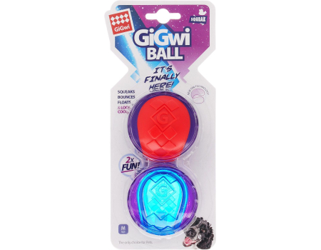 GiGwi Ball Два мяча с пищалкой