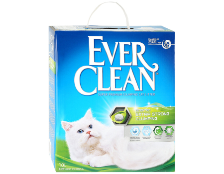 Ever Clean Extra strong clumping scented Наполнитель комкующийся c ароматизатором 10л.