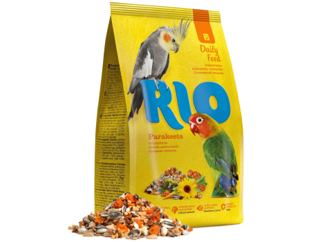Rio. Корм для средних попугаев основной. 0,5 кг.