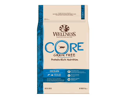 Wellness Core для кошек с  лососем и тунцом 10кг