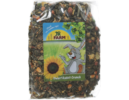 JR Farm. Crunch. Корм для карликовых кроликов. 1 кг.