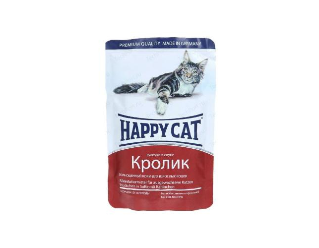 Хэппи кэт стерилизованные. Хэппи Кэт пауч для котят. Happy Cat пауч д/к 100г кролик индейка морковь. Happy Cat влажный пауч. Корм для кошек Happy Cat с кроликом 22шт. Х 100 Г.